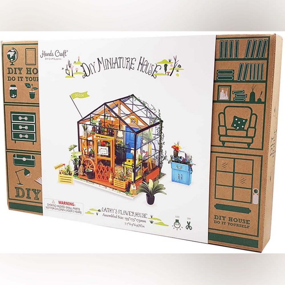 DIY Miniature House: Cathy’s Flower House